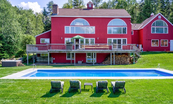 Stratton and Bromley Ski Areas House | Luxury 9 BRs Stratton Estate. Total Privacy & Incredible Views! Swimming Pool