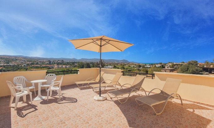 Polis Apartment | Luxury apartment (Floor 1), pool, excellent views, by the sea, central location