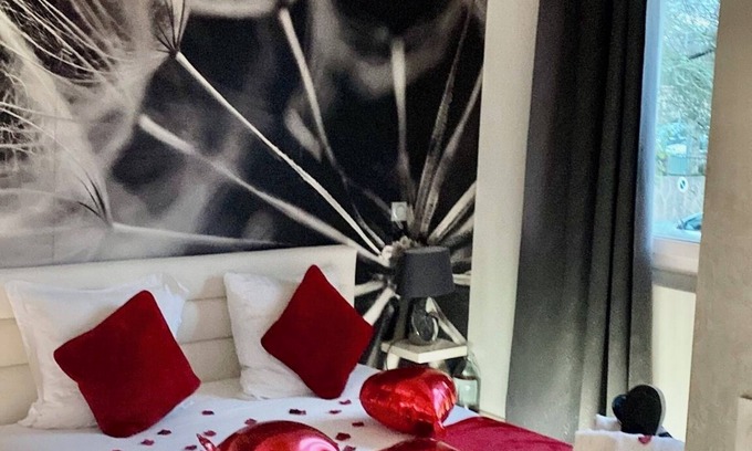 Dijon Apartment | Luxury apartment with spa and glamorous bedroom