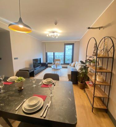 Kagithane Apartment | Luxury Central Fully Equipped 2BR 2BA Apartment by Siena Suites