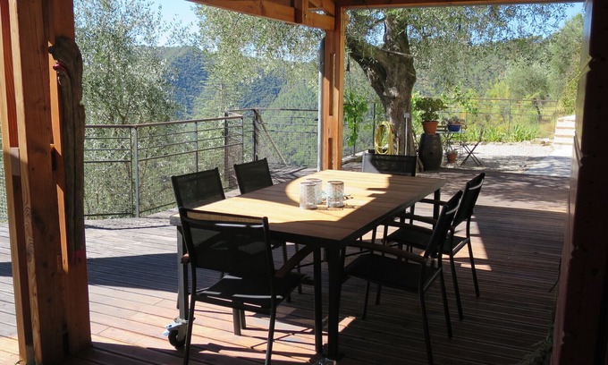 L'Escarene House | Luxury close to the French Riviera: House surrounded by nature with swimming pool