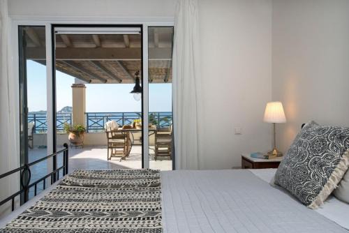 Arillas Villa | Luxury Corfu Villa 3 Bedroom Villa Panorama Sea View Private Pool Arillas