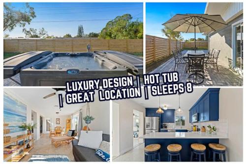 Bowe Gardens House | Luxury design, hot tub, close proximity to beach