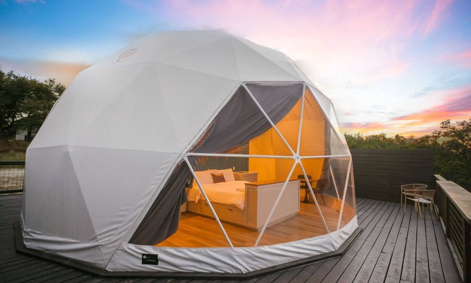 Spring Branch Resort | Luxury Dome - Spa Shower - Panoramic Views