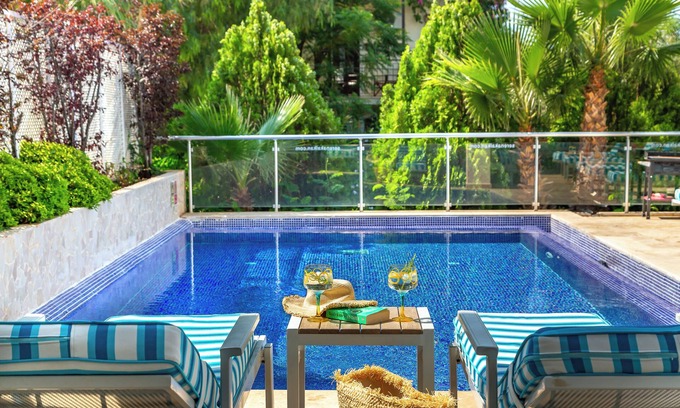 Kalkan Apartment | Luxury Duplex Apartment With Large Private Pool 3 Bedrooms Sleeps 6 8128795