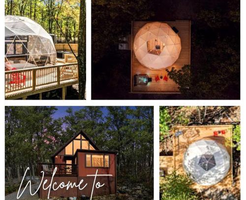 Capon Bridge Other | Luxury Glamping Domes & Chalet with Hot Tubs and Mountain Views in Augusta, WV