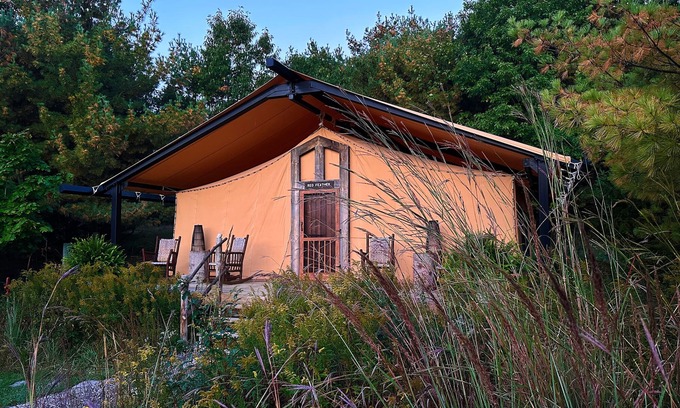 Dover Cabin | Luxury Glamping Tent on 400 acres!