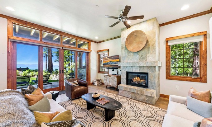Sierra Shores Condo | Luxury Lakefront Remodel- Views, Hot Tub, Convenience PEAK #13
