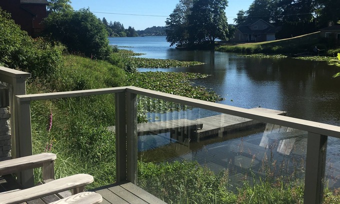 Otis House | Luxury Lakehouse on Devils Lake with lake access just 5 min. to the beach!