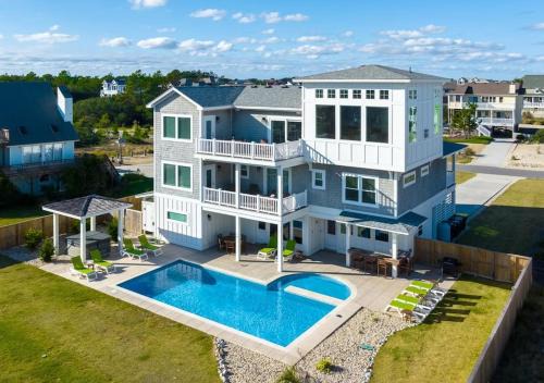 Ocean Hill House | Luxury Oceanview Heated Pool Theater Pool Table
