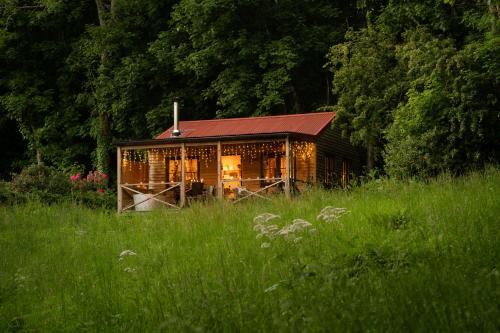 Clachan of Campsie House | Luxury Off-Grid Cabin with Outdoor Bath in Scotland