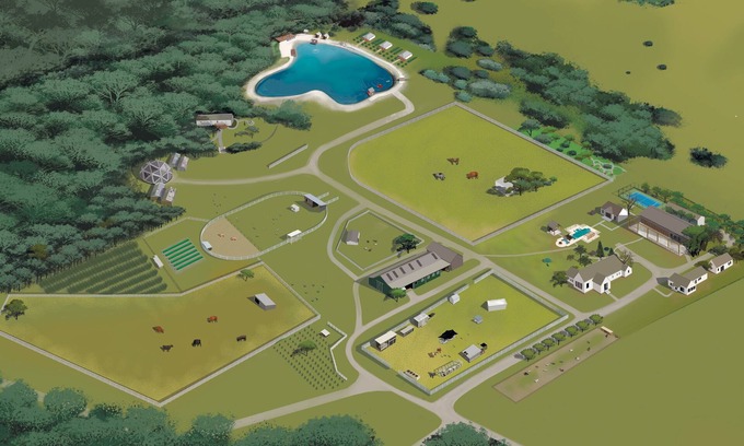 Burton Apartment | Luxury Ranch Resort & Event Venue Near Roundtop - Sleeps 57