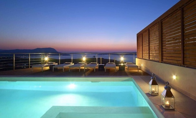 Kokkinon Khorion Villa | Luxury SeaViews Crete Villa | Villa Celestia | 3-bedroom villa | Private Pool | Chania