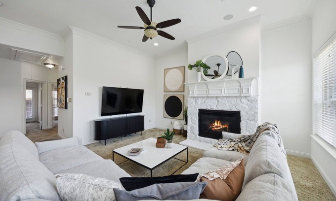 Legacy Town Center North House | Luxury Townhome walking distance to Legacy West