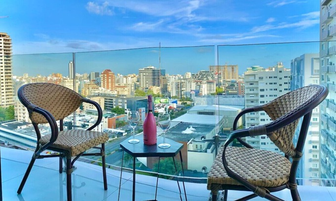 Downtown Santo Domingo Condo | Luxury, Upscale City Center Condo, Amazing Social Areas, Jacuzzi, Great Views.