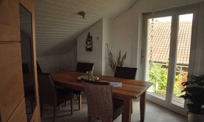 Radolfzell am Bodensee Villa | Luxury vacation apartment in villa near Radolfzell large terrace with panoramic view