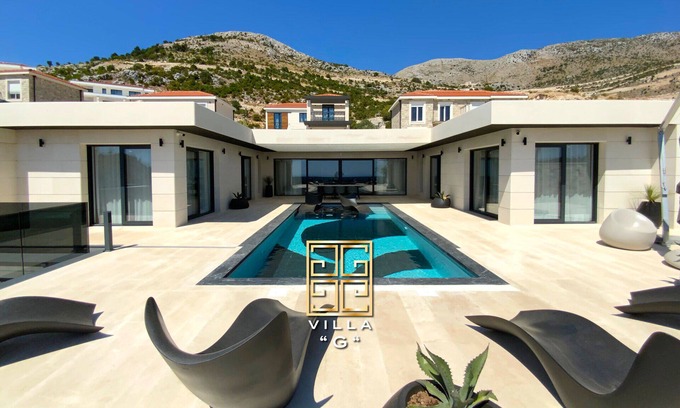 Ravno Villa | Luxury Villa G with private pool and SPA near Dubrovnik