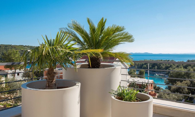 Milna (Brac) Villa | Luxury Villa Juliet with Heated Pool