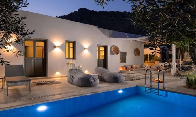 Pefkos Villa | Luxury Villa just minutes walk to beach & village of Pefkos with private pool!