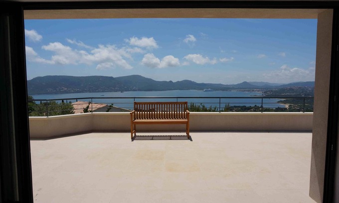 Porto-Vecchio Villa | LUXURY VILLA PORTO VECCHIO 180° SEA VIEW AIR CONDITIONING HEATED POOL