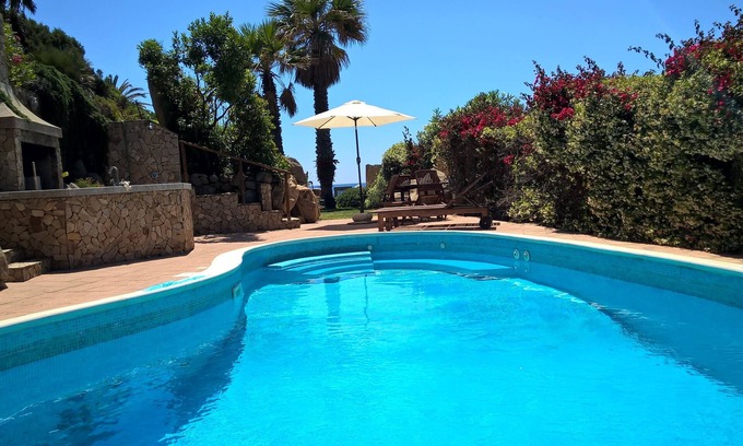 San Stefano House | Luxury villa with private pool on the beach of Cala Caterina