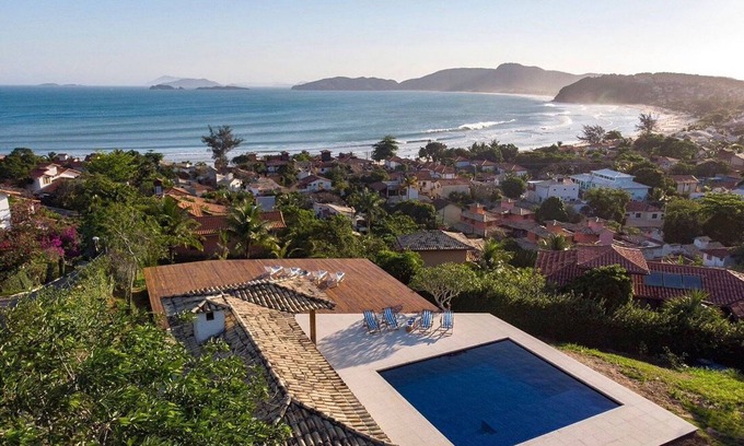 Buzios Villa | Luxury villa with panoramic view in Búzios - Buz003