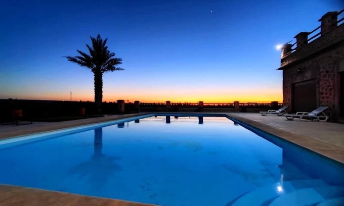 Ain Chkef Villa | Luxury villa with private pool not overlooked.