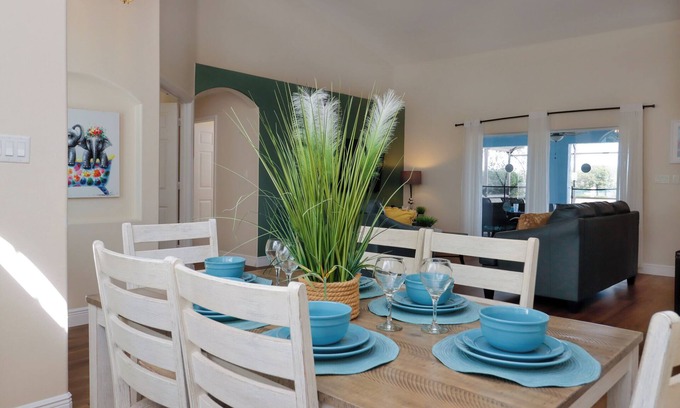 Orange Tree House | Luxury Villa with Sparkling Pool, Spa & open views