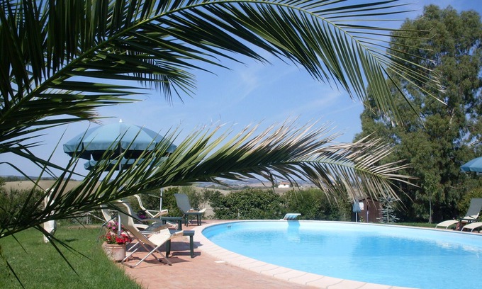 Marsiliana House | Magnificent swimming pool among mediterranean vegetation, private garden