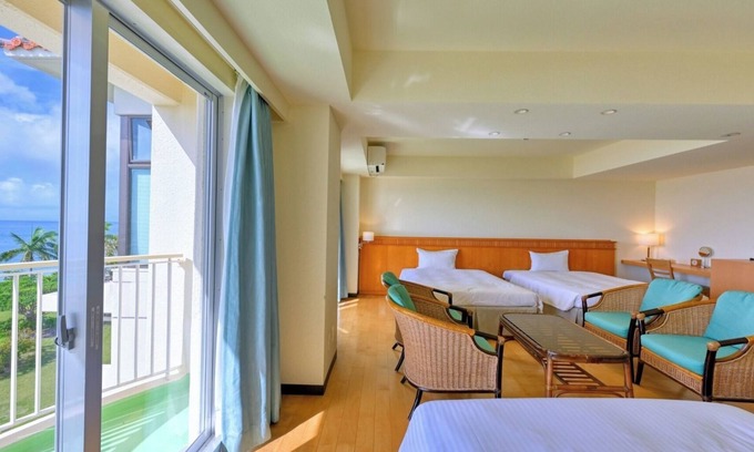 Taketomi-jima Taketomi-cho Hotel | Main building nonsmoking Deluxe Ocean View vs/Ishigaki Okinawa