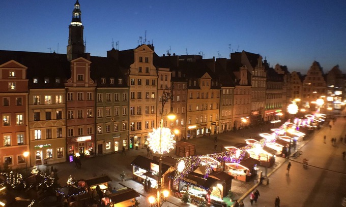 Wroclaw Old Town Apartment | Main Sqr-Rynek View-Self Check in 24h