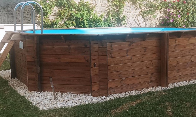 Genouille House | Maison à la Campagne,avec Piscine,plancha,jeux Extérieur,billard, Prêt de la mer