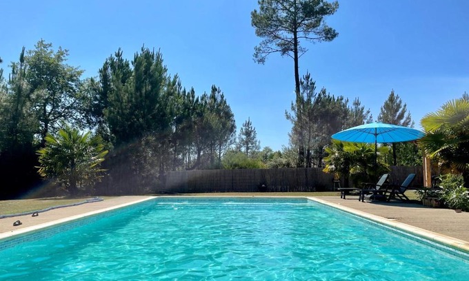 Labrit House | maison avec piscine au cœur de la forêt