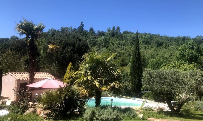 Lanta House | Maison Avec Piscine Entourée D'une Nature Méditerranéenne Dépaysante