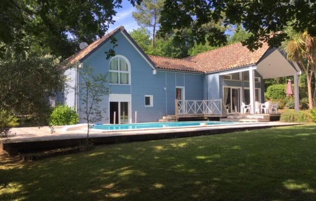Biscarrosse Villa | maison bleue