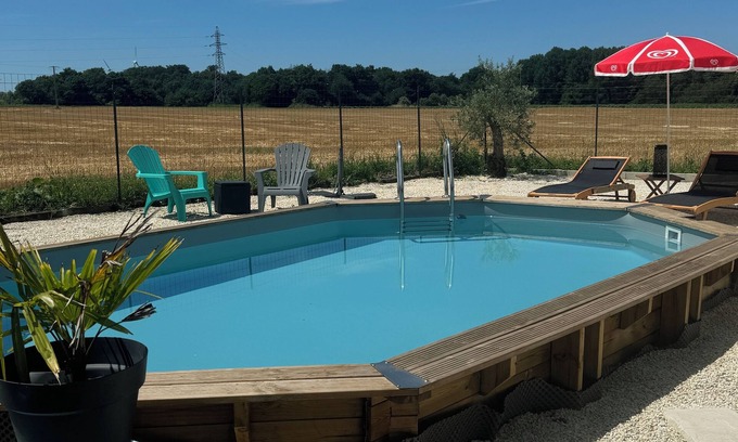 Archingeay Cottage | Maison Calme de 50 m2 en Campagne