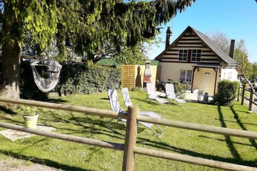 Saint-Leger-aux-Bois House | Maison confortable avec jardin à Edruchon + Pour 6 personnes