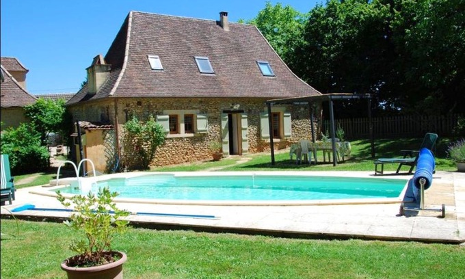 Val de Louyre et Caudeau House | Maison de charme avec piscine privée à Sainte-Alvère
