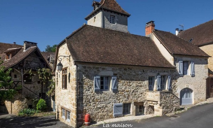 Carennac House | Maison de charme Portobelo dans Carennac avec vue