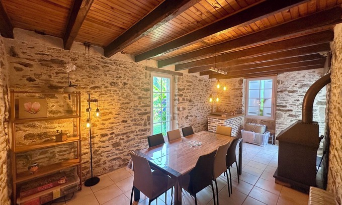 Perpezac-le-Noir House | Maison de Perpezac - Jardin & Clim - 7 personnes - Perpezac-le-Noir