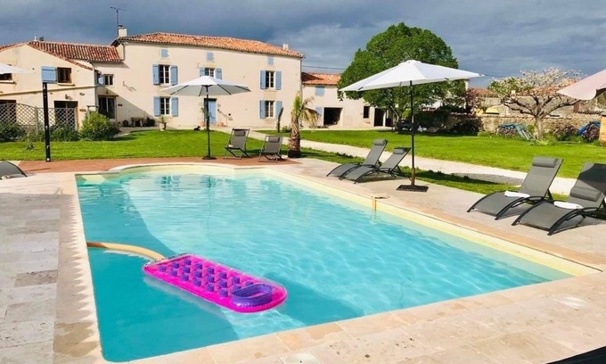 Vergne House | Maison de Vacances "opaline" Tout Confort en Charente Maritime