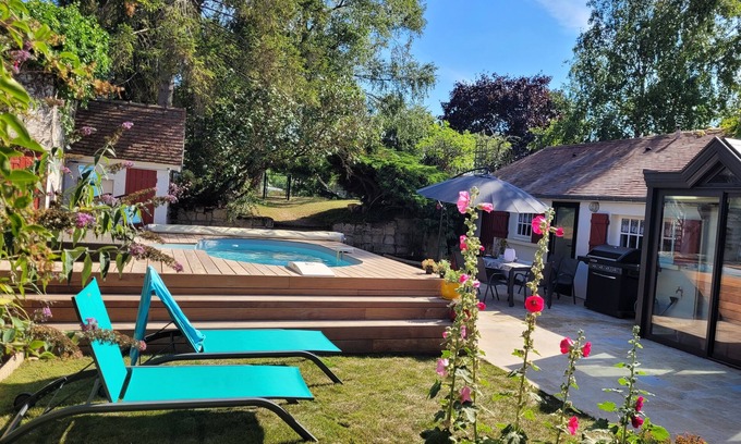 Mareuil-la-Motte House | Maison de village avec grand jardin à 1h de Paris/Private Family village house