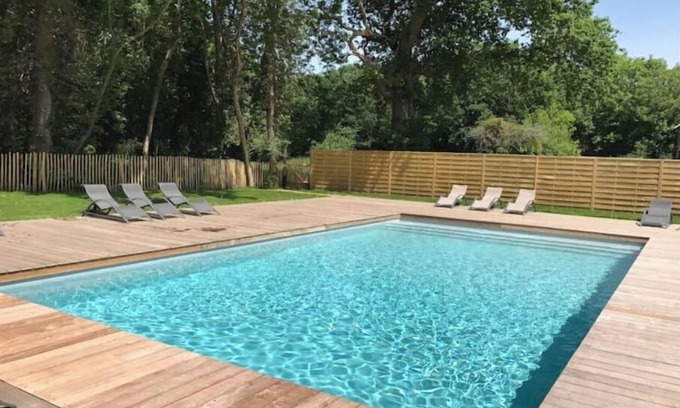 Locoal-Mendon House | Maison Jardin Piscine et vue - Logement 3