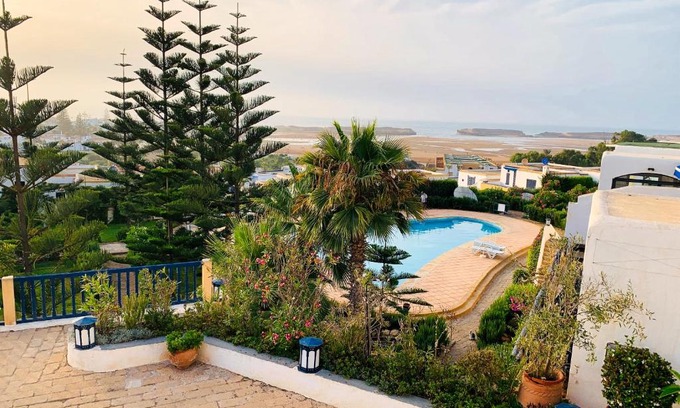 Oualidia Villa | Maison Oualidia Vue sur Mer-Jardins de la Lagune