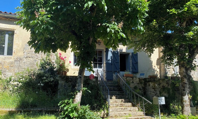 Poudenas House | Maison Principale Poudenas - Luxury Accommodation with Pool (3m x 2m)