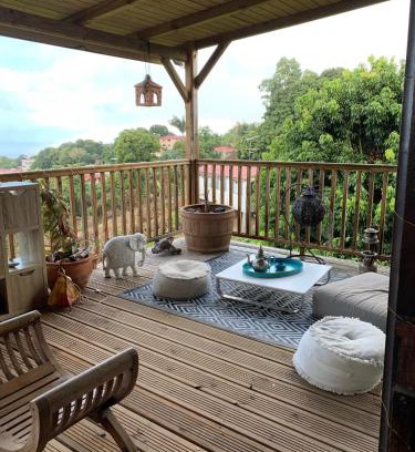 Saint-Claude House | Maison vue sur la mer Jardin d Orient