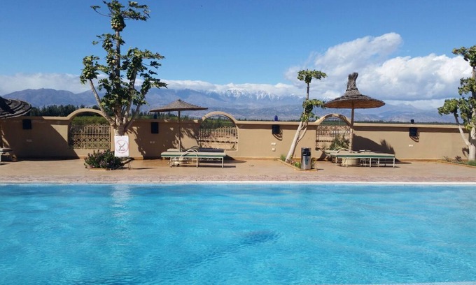 Ahmar Laglalcha House | Maisonette with terrace in riad with swimming pool and farmhouse