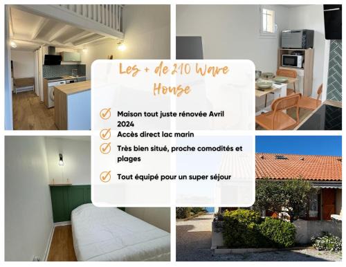 Port Leucate House | Maisonnette Au bord du lac Marin Port Leucate