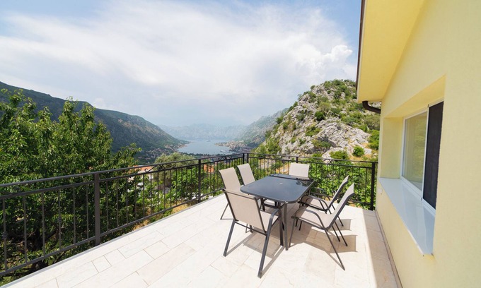 Skaljari Apartment | Majestic Boka Bay View 2Bdr Apartment