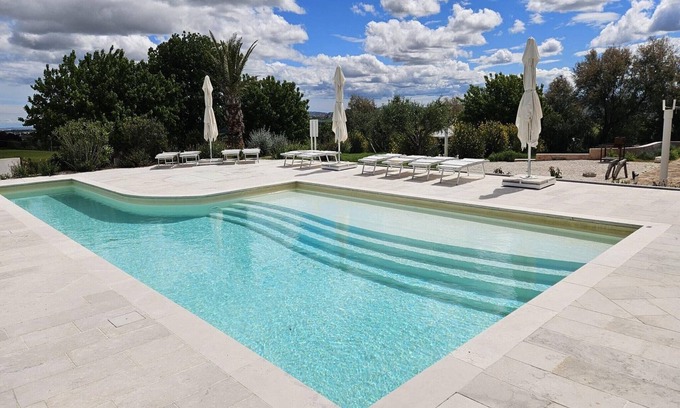 Monsano Apartment | Manor in Marche with Pool and Adriatic Views